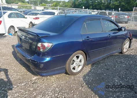 2006 Toyota Corolla S из США, поврежденный, VIN 2T1BR32E16C687903